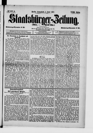 Staatsbürger-Zeitung on Jun 4, 1887