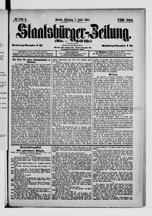 Staatsbürger-Zeitung vom 07.06.1887