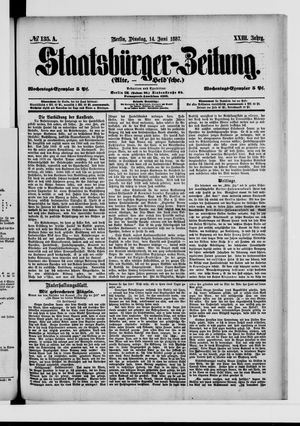 Staatsbürger-Zeitung on Jun 14, 1887