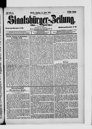 Staatsbürger-Zeitung vom 17.06.1887