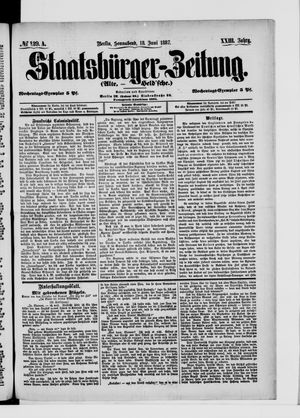 Staatsbürger-Zeitung on Jun 18, 1887