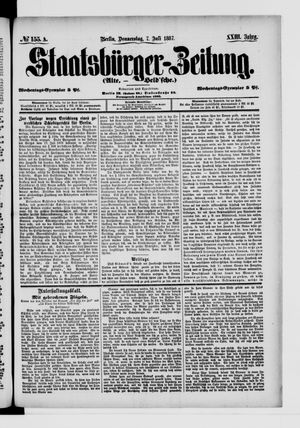 Staatsbürger-Zeitung vom 07.07.1887