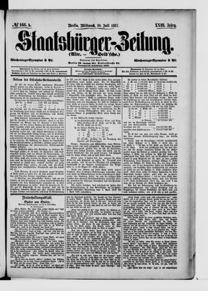 Staatsbürger-Zeitung vom 20.07.1887
