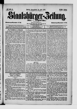 Staatsbürger-Zeitung vom 23.07.1887