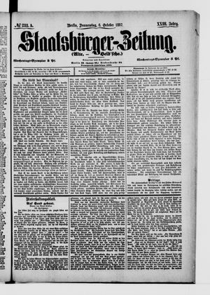 Staatsbürger-Zeitung on Oct 6, 1887