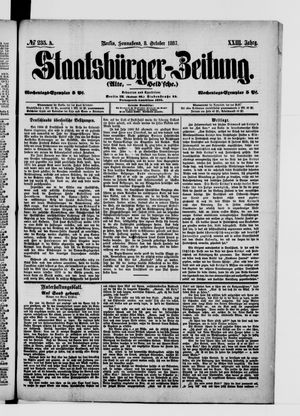 Staatsbürger-Zeitung vom 08.10.1887