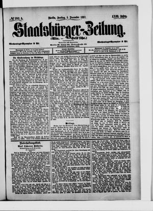 Staatsbürger-Zeitung vom 02.12.1887