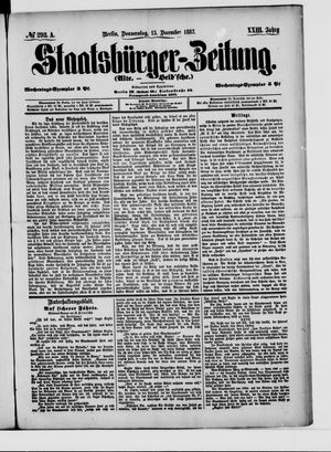 Staatsbürger-Zeitung on Dec 15, 1887