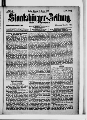 Staatsbürger-Zeitung vom 10.01.1888