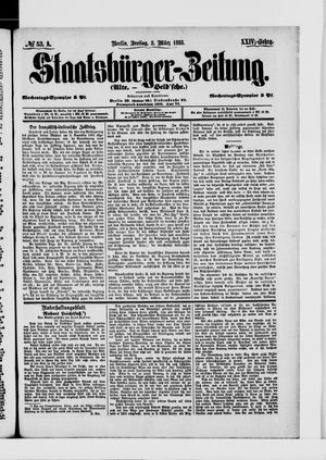 Staatsbürger-Zeitung vom 02.03.1888