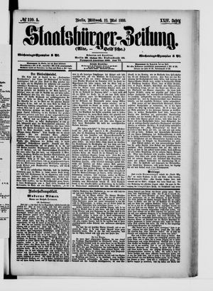 Staatsbürger-Zeitung vom 23.05.1888