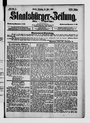 Staatsbürger-Zeitung on May 29, 1888