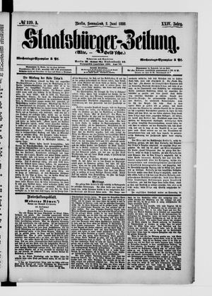 Staatsbürger-Zeitung vom 02.06.1888