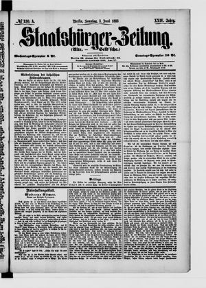 Staatsbürger-Zeitung vom 03.06.1888