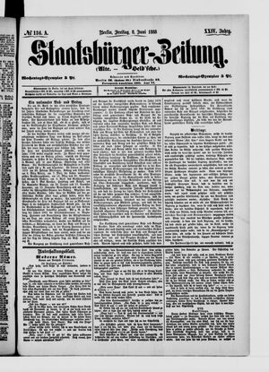 Staatsbürger-Zeitung vom 08.06.1888