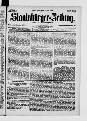 Staatsbürger-Zeitung vom 09.06.1888