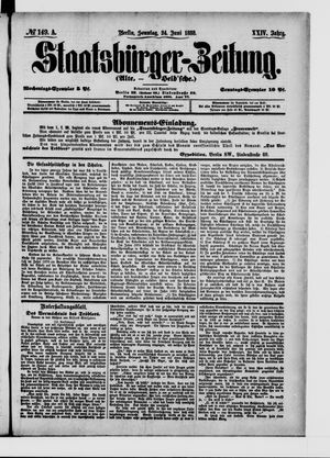 Staatsbürger-Zeitung vom 24.06.1888