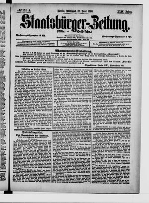 Staatsbürger-Zeitung vom 27.06.1888