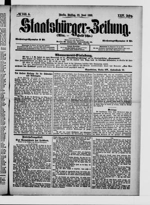 Staatsbürger-Zeitung vom 29.06.1888