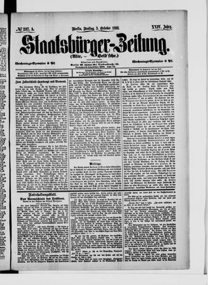 Staatsbürger-Zeitung vom 05.10.1888