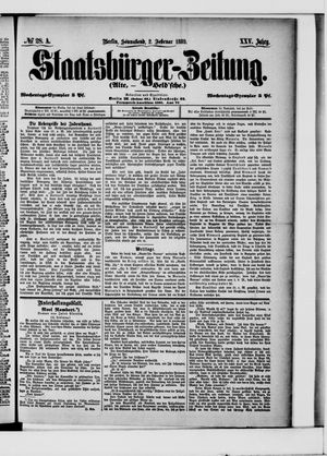 Staatsbürger-Zeitung on Feb 2, 1889
