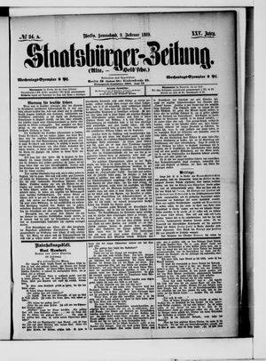 Staatsbürger-Zeitung vom 09.02.1889