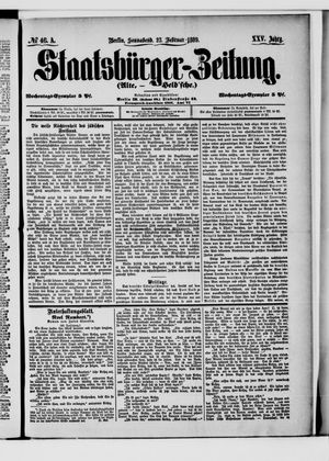 Staatsbürger-Zeitung vom 23.02.1889