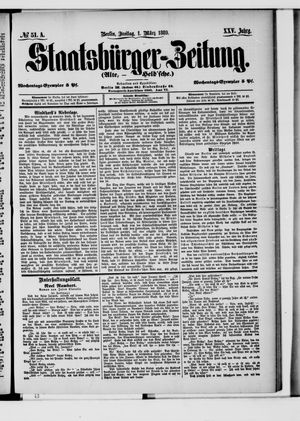 Staatsbürger-Zeitung vom 01.03.1889