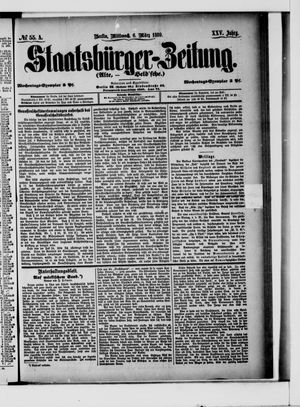 Staatsbürger-Zeitung on Mar 6, 1889