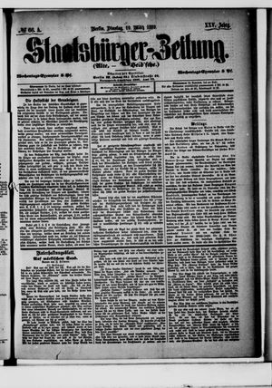Staatsbürger-Zeitung on Mar 19, 1889