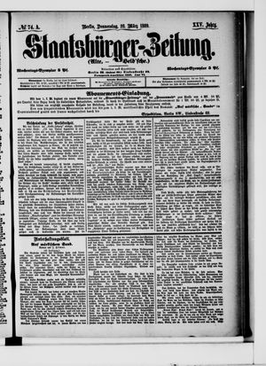 Staatsbürger-Zeitung vom 28.03.1889