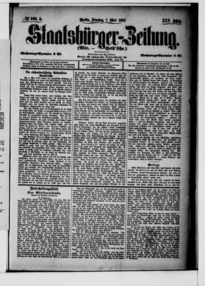 Staatsbürger-Zeitung on May 7, 1889