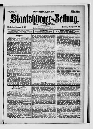 Staatsbürger-Zeitung on Jun 2, 1889