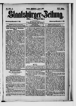 Staatsbürger-Zeitung on Jun 5, 1889