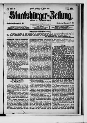 Staatsbürger-Zeitung vom 21.06.1889