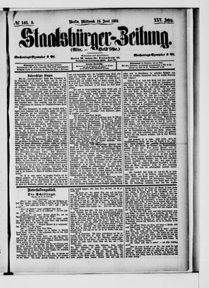 Staatsbürger-Zeitung on Jun 26, 1889