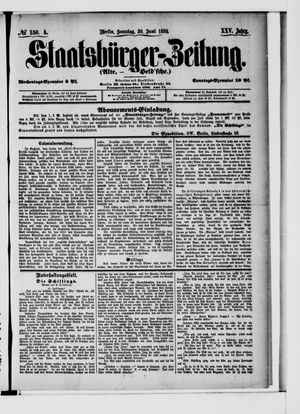 Staatsbürger-Zeitung vom 30.06.1889