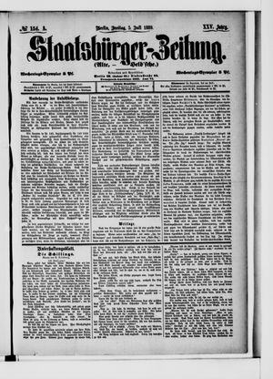 Staatsbürger-Zeitung on Jul 5, 1889