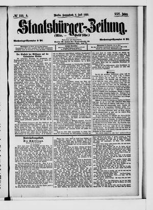 Staatsbürger-Zeitung vom 06.07.1889