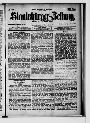 Staatsbürger-Zeitung vom 10.07.1889