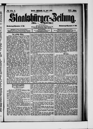 Staatsbürger-Zeitung vom 24.07.1889
