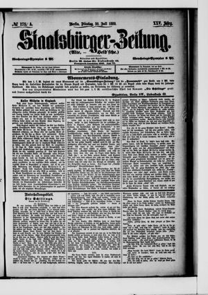 Staatsbürger-Zeitung on Jul 30, 1889