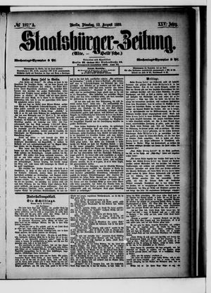 Staatsbürger-Zeitung vom 13.08.1889