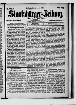Staatsbürger-Zeitung vom 04.10.1889