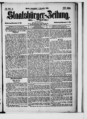 Staatsbürger-Zeitung vom 07.12.1889