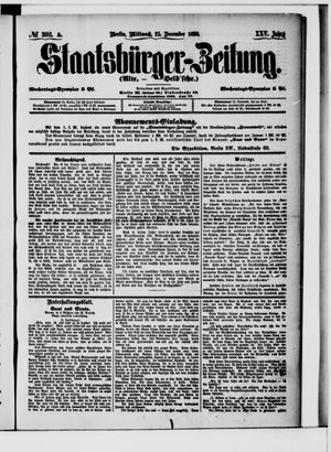 Staatsbürger-Zeitung vom 25.12.1889