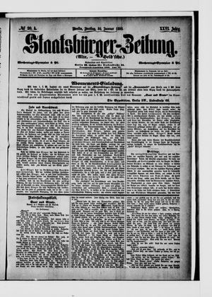 Staatsbürger-Zeitung vom 24.01.1890