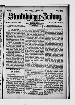 Staatsbürger-Zeitung on Feb 11, 1890