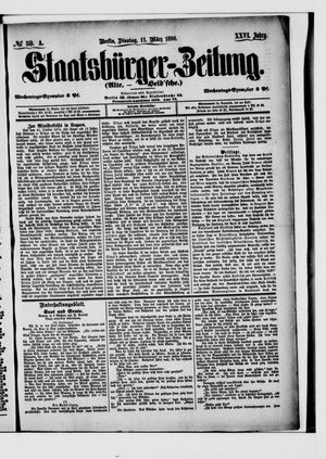 Staatsbürger-Zeitung vom 11.03.1890