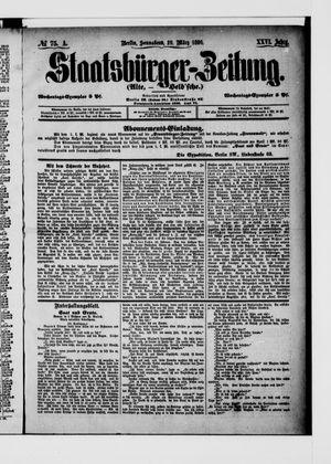 Staatsbürger-Zeitung on Mar 29, 1890